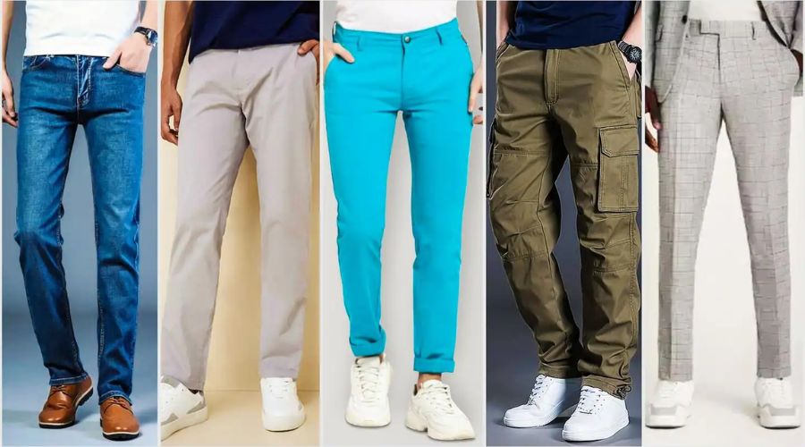 5 different types of pants for men